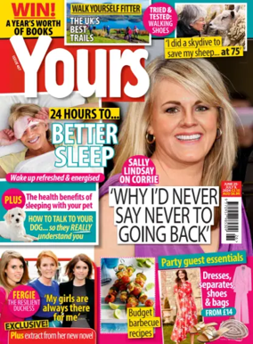 Cover of YOURS (UK)