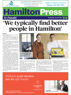 Cover of Hamilton Press