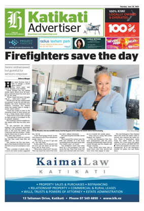 Cover of Katikati Advertiser