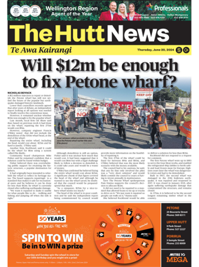 Cover of The Hutt News