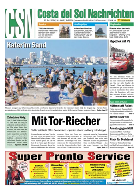 Cover of Costa del Sol Nachrichten