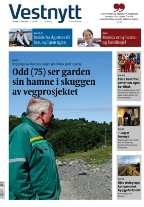 Cover of Vestnytt