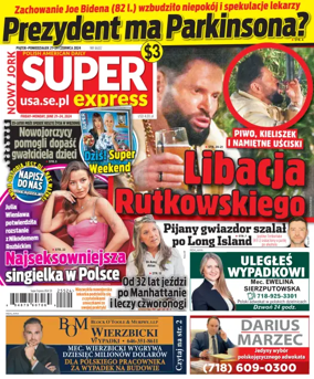 Cover of Super Express Nowy Jork