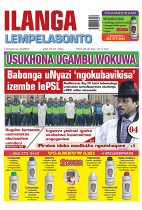 Cover of Ilanga langeSonto