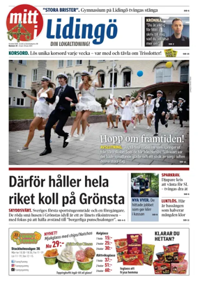 Cover of Mitt i Lidingö