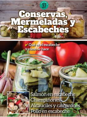 Cover of Conservas mermeladas y escabeches