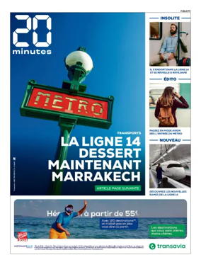 Cover of 20 Minutes (Paris)