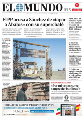 Cover of El Mundo