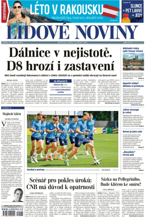Cover of Lidove noviny