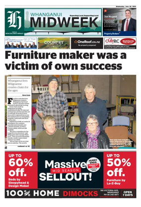Cover of Wanganui Midweek