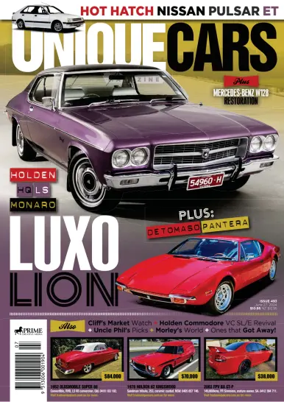 Cover of Unique Cars