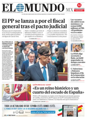 Cover of El Mundo