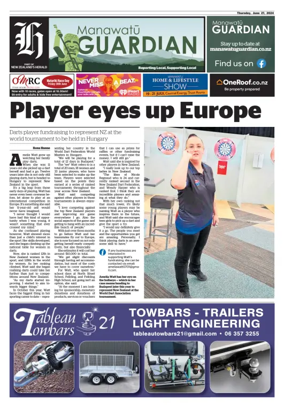 Cover of Manawatu Guardian