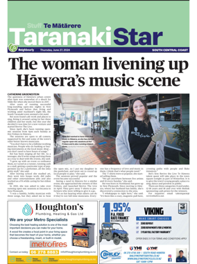 Cover of South Taranaki Star