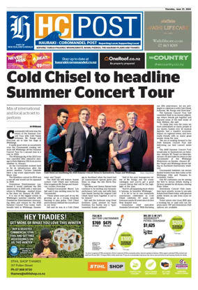 Cover of Waihi Leader