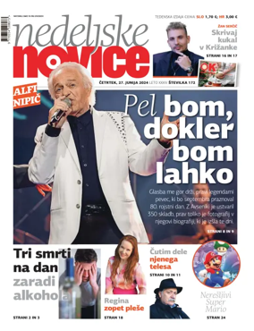Cover of Nedeljske Novice