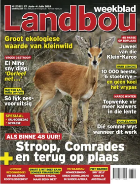 Cover of Landbouweekblad
