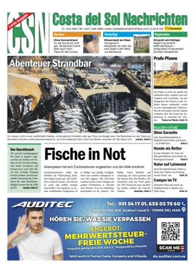 Cover of Costa del Sol Nachrichten