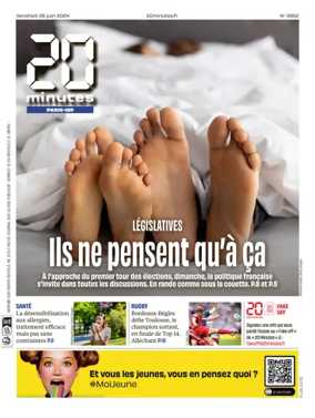 Cover of 20 Minutes (Paris)