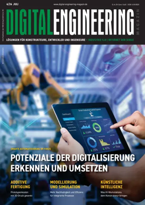 Cover of Digital Engineering Magazin