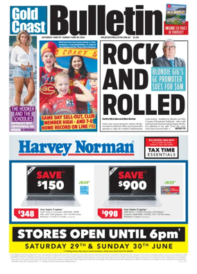 Cover of Weekend Gold Coast Bulletin