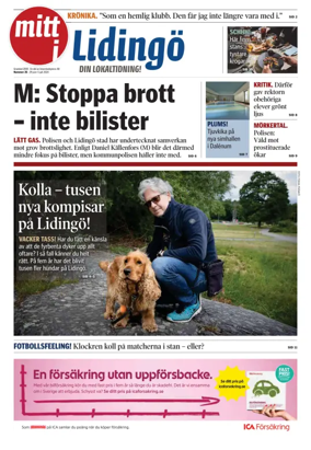 Cover of Mitt i Lidingö