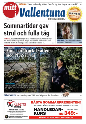 Cover of Vallentuna Nyheter