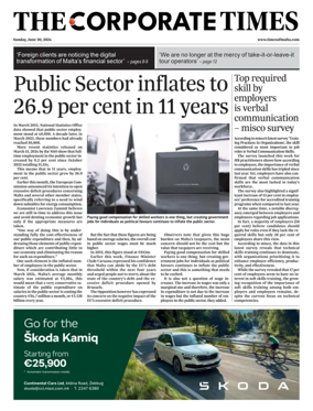 Cover of The Corporate Times