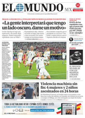 Cover of El Mundo
