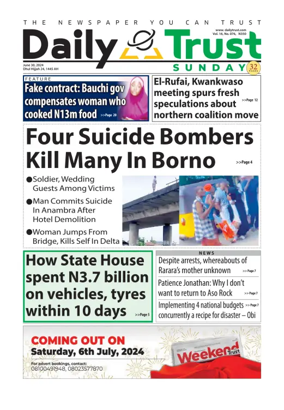 Cover of Sunday Trust