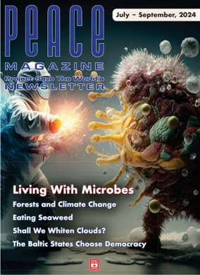 Cover of Peace Magazine