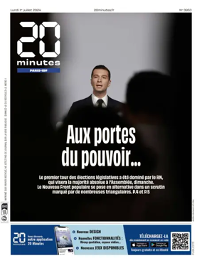 Cover of 20 Minutes (Paris)