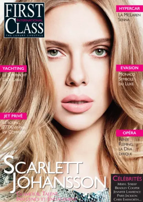Cover of FIRST CLASS MAGAZINE INTERNATIONAL (FRENCH)