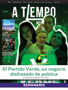 Cover of Semanario A Tiempo