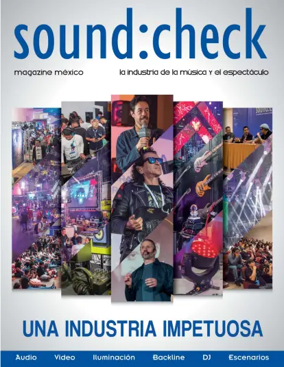 Cover of sound:check magazine mexico