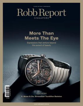 Cover of Robb Report Singapore