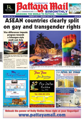 Cover of Pattaya Mail