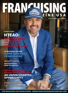 Cover of Franchising Magazine USA