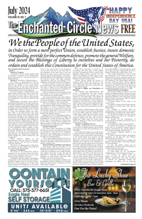 Cover of The Enchanted Circle News