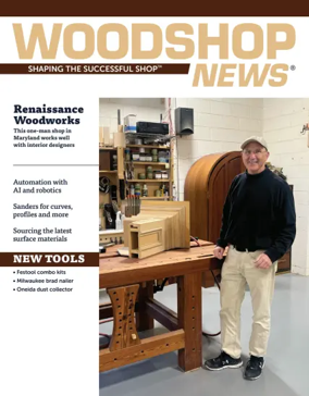 Cover of Woodshop News