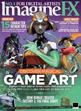 Cover of ImagineFX: Sci-fi & Fantasy Art magazine