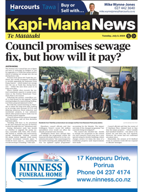 Cover of Kapi-Mana News
