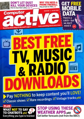 Cover of Computer Active (UK)