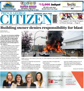 Cover of The Prince George Citizen
