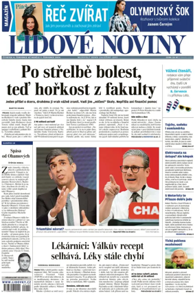 Cover of Lidove noviny
