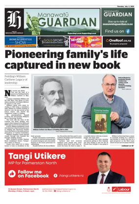 Cover of Manawatu Guardian