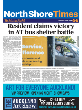 Cover of North Shore Times