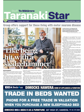 Cover of South Taranaki Star