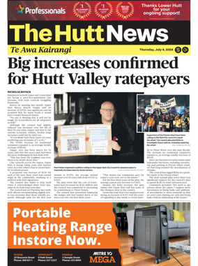 Cover of The Hutt News
