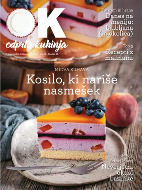 Cover of Odprta Kuhinja for Slovenske Novice